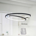 Ideal Lux - LED Lestenec na vrvici OZ LED/52W/230V pr. 80 cm CRI 90 črna