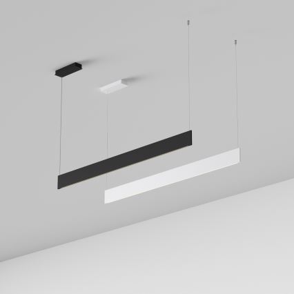 Ideal Lux - LED lestenec na vrvici STEEL LED/24W/230V 3000K CRI 90 120 cm bela