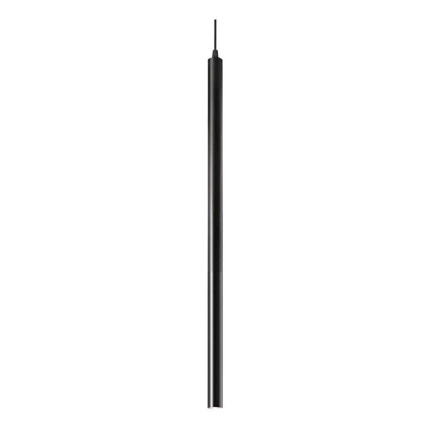 Ideal Lux - LED Lestenec na vrvici ULTRATHIN LED/11,5W/230V CRI 90 črna