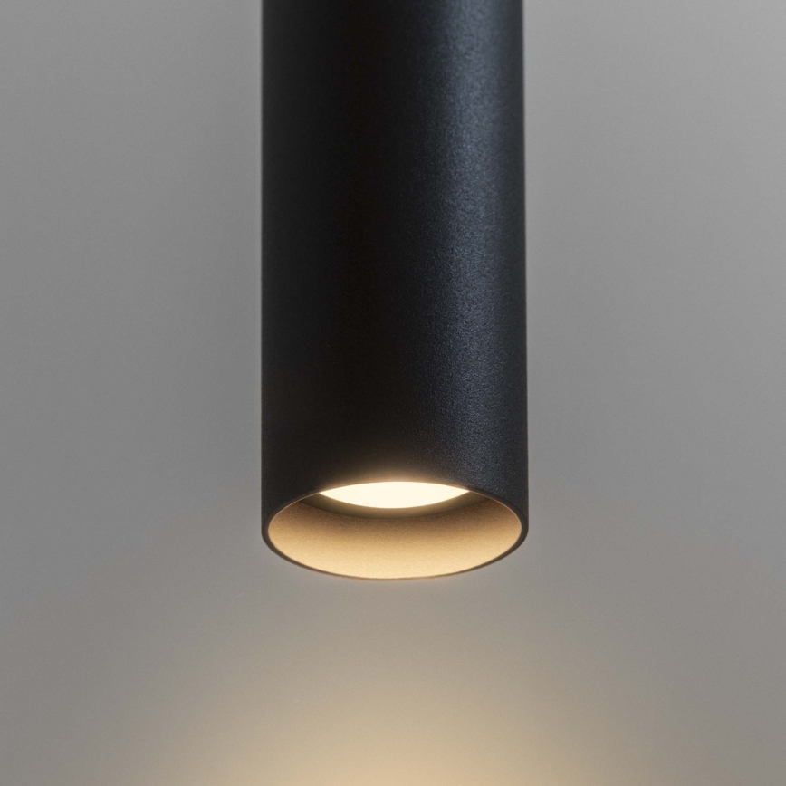 Ideal Lux - LED Lestenec na vrvici ULTRATHIN LED/11,5W/230V CRI 90 črna