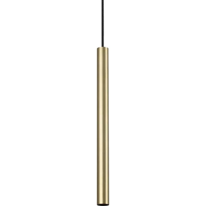 Ideal Lux - LED Lestenec na vrvici ULTRATHIN LED/11,5W/230V CRI 90 medenina