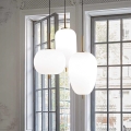 Ideal Lux - LED Lestenec na vrvici UMILE LED/55W/230V pr. 60 cm CRI 90 medenina/bela