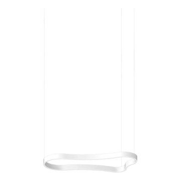 Ideal Lux - LED Lestenec na vrvici WAVES LED/37W/230V CRI 90 bela