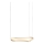 Ideal Lux - LED Lestenec na vrvici WAVES LED/37W/230V CRI 90 medenina