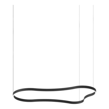 Ideal Lux - LED Lestenec na vrvici WAVES LED/54W/230V CRI 90 črna