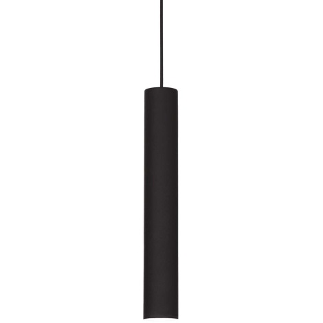 Ideal Lux - LED Lestenec na vrvici za tračni sistem LOOK 1xGU10/7W/230V CRI90 črna