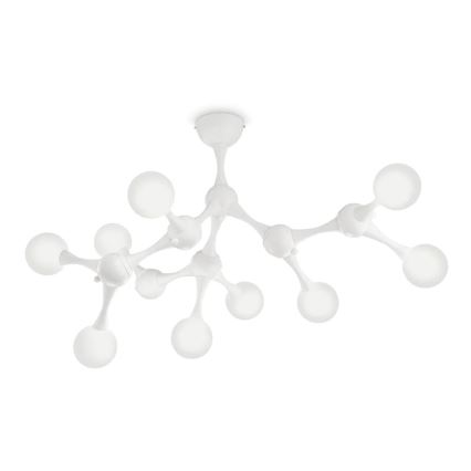 Ideal Lux - LED Lestenec NODINO 9xG9/3W/230V bela