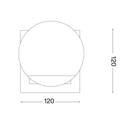 Ideal Lux - LED Namizna svetilka ANGOLO 1xG9/3W/230V črna