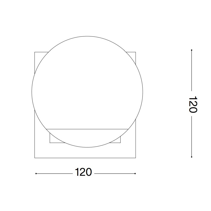 Ideal Lux - LED Namizna svetilka ANGOLO 1xG9/3W/230V medenina