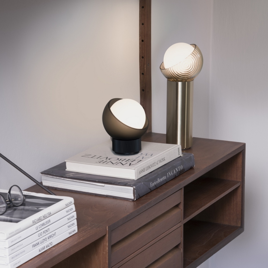 Ideal Lux - LED namizna svetilka BLOOM 1xG9/3W/230V zlata/dimna bež