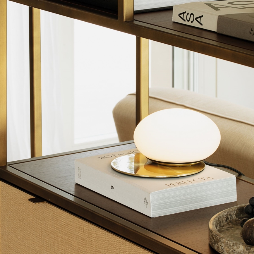 Ideal Lux - LED Namizna svetilka NINFEA 1xGX53/9W/230V zlata