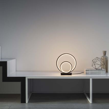 Ideal Lux - LED Namizna svetilka OZ LED/22W/230V CRI 90 črna