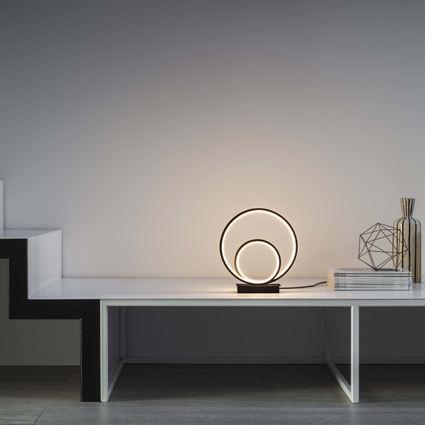 Ideal Lux - LED Namizna svetilka OZ LED/22W/230V CRI 90 črna