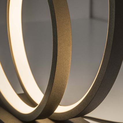Ideal Lux - LED Namizna svetilka OZ LED/22W/230V CRI 90 črna