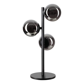 Ideal Lux - LED namizna svetilka PERLAGE 3xG9/3W/230V črna/dimno črna