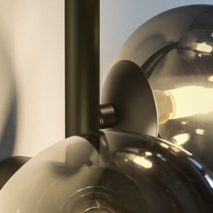 Ideal Lux - LED namizna svetilka PERLAGE 3xG9/3W/230V črna/dimno črna