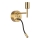 Ideal Lux - LED Nastavljiv svetilka z nosilvem SET 1xE27/42W + LED/3W/230V CRI 90 USB zlata