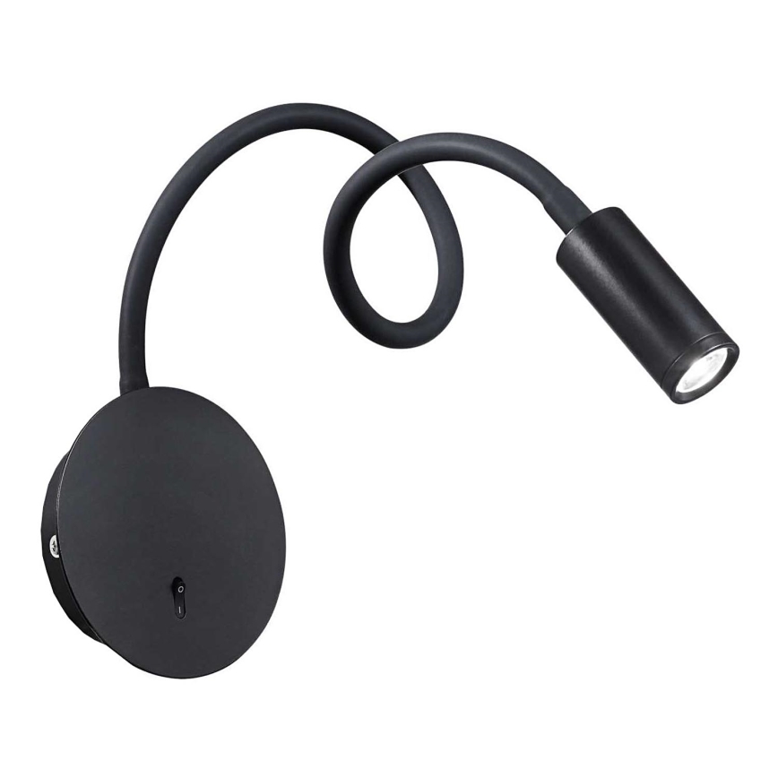 Ideal Lux - LED Nastavljiva mala svetilka FOCUS LED/3,5W/230V CRI 90 črna