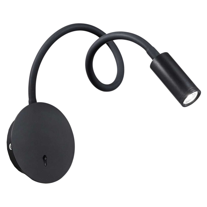 Ideal Lux - LED Nastavljiva mala svetilka FOCUS LED/3,5W/230V CRI 90 črna