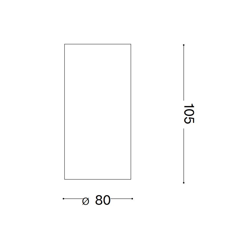 Ideal Lux - LED Reflektor NITRO LED/10W/230V pr. 8 cm CRI 90 bela