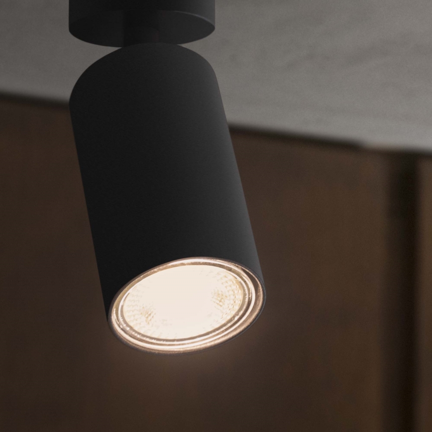 Ideal Lux - LED spot DYNAMITE 1xGU10/7W/230V CRI 90 črna