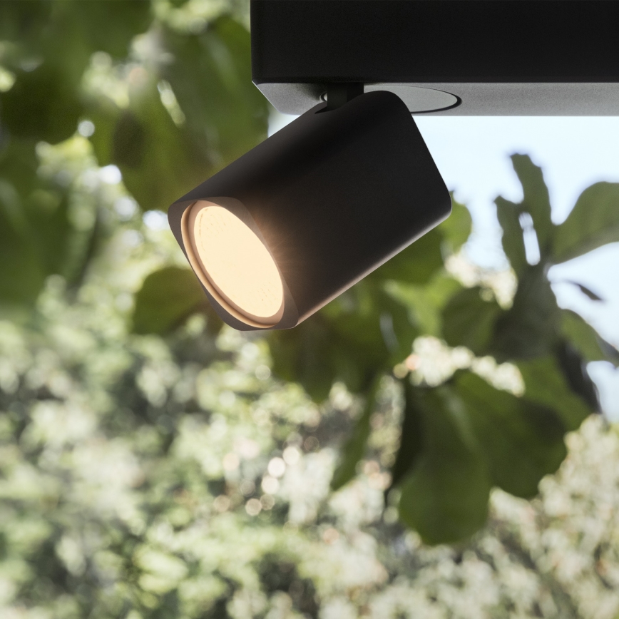 Ideal Lux - LED spot RUDY 3xGU10/7W/230V CRI 90 črna