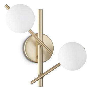 Ideal Lux - LED stenska svetilka ATLAS 2xG9/3W/230V zlata