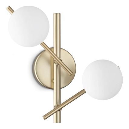 Ideal Lux - LED stenska svetilka ATLAS 2xG9/3W/230V zlata