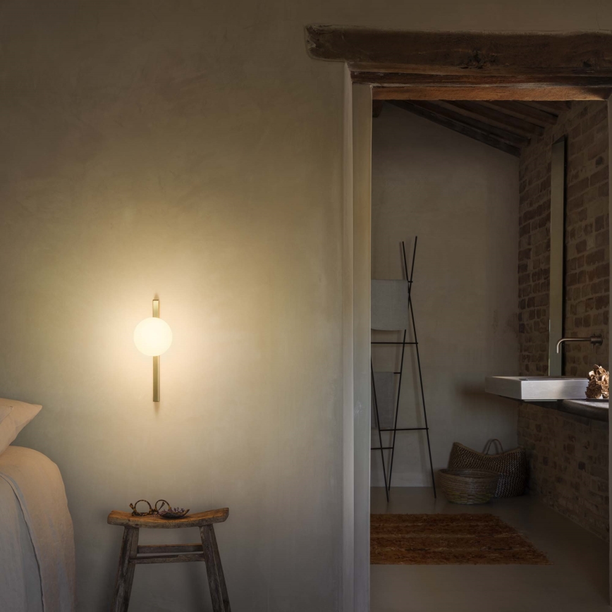 Ideal Lux - LED Stenska svetilka BINOMIO 1xG9/3W/230V zlata