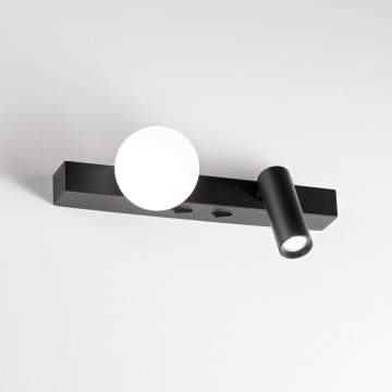 Ideal Lux - LED stenska svetilka BINOMIO 2xLED/3W/230V CRI 90 črna