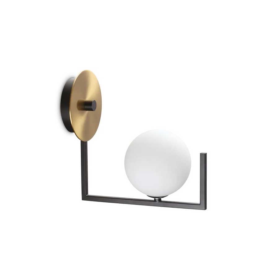 Ideal Lux - LED Stenska svetilka BIRDS 1xG9/3W/230V črna/zlata