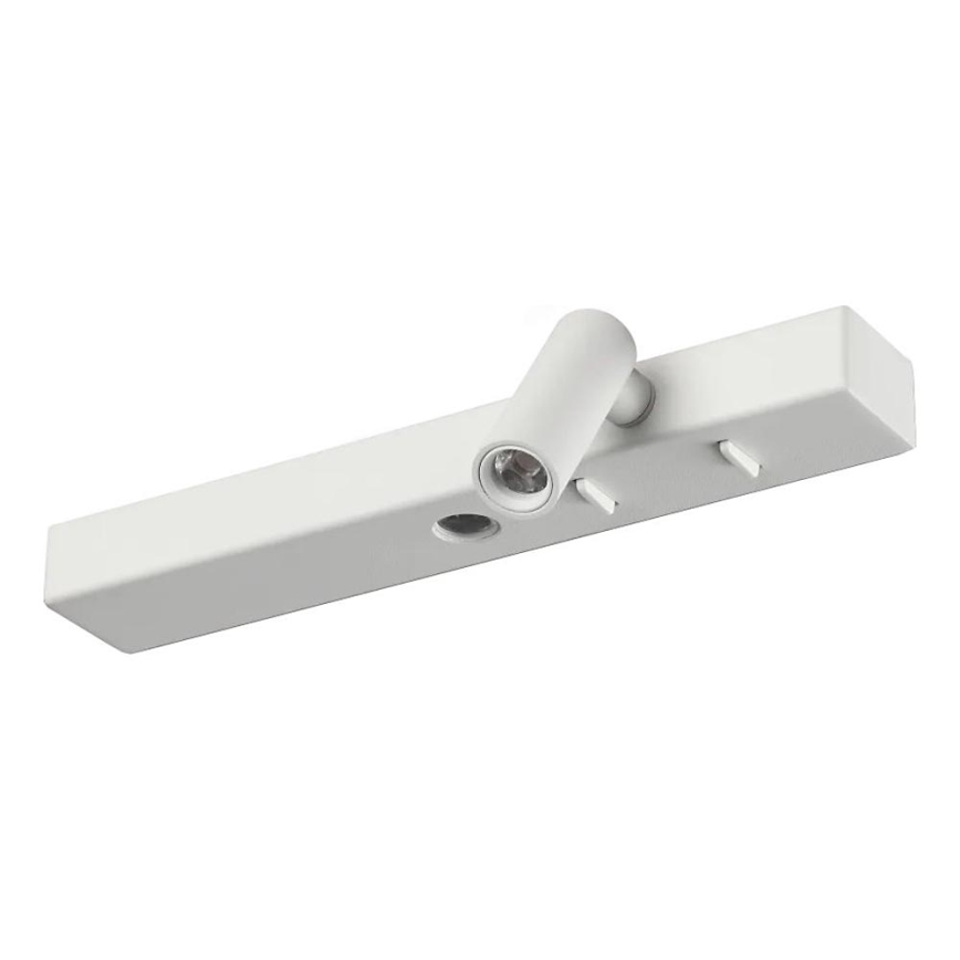 Ideal Lux - LED Stenska svetilka BONNE 2xLED/6,5W/230V CRI 90 bela