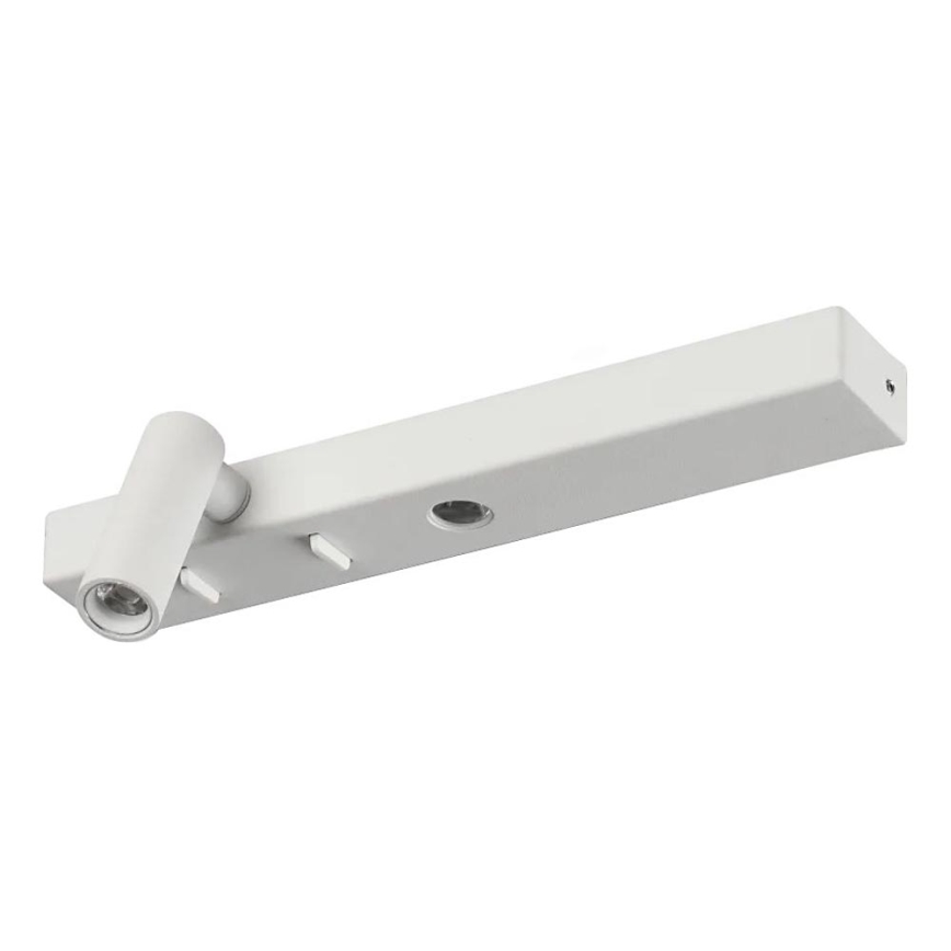 Ideal Lux - LED Stenska svetilka BONNE LED/6,5W/230V CRI 90 bela