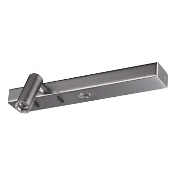 Ideal Lux - LED Stenska svetilka BONNE LED/6,5W/230V CRI 90 sijajni krom