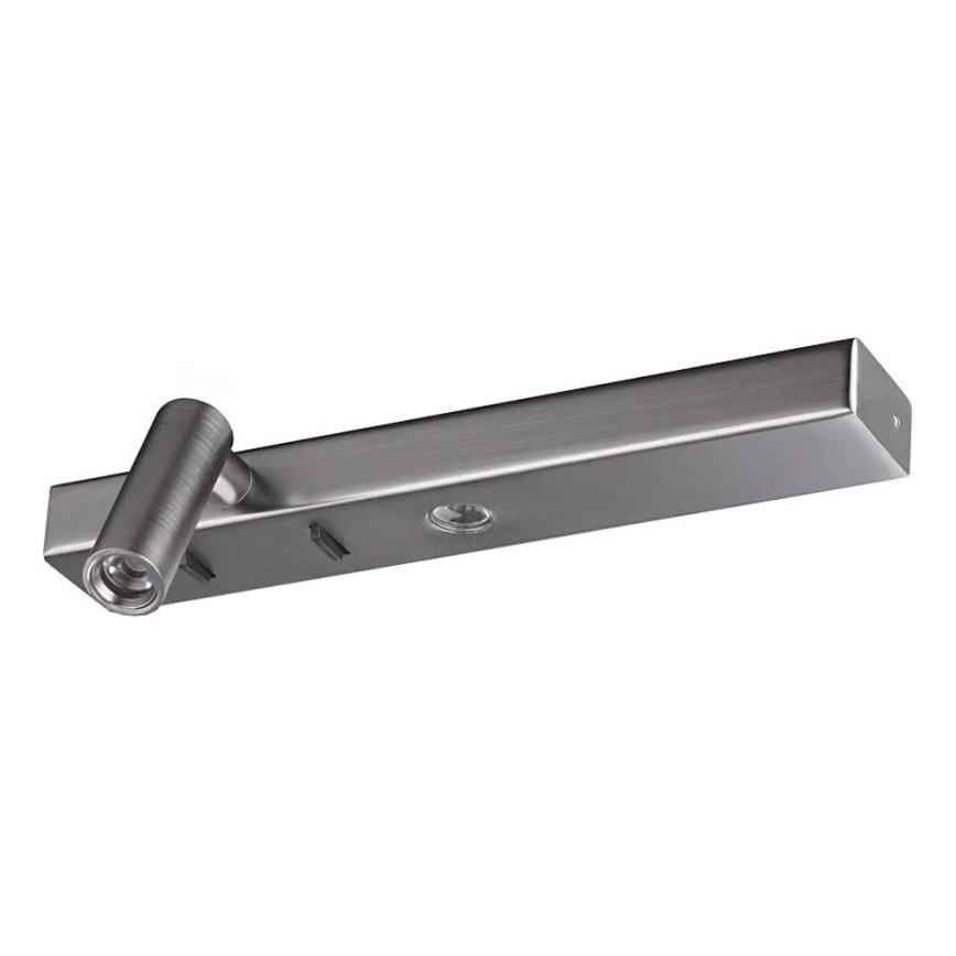 Ideal Lux - LED Stenska svetilka BONNE LED/6,5W/230V CRI 90 sijajni krom