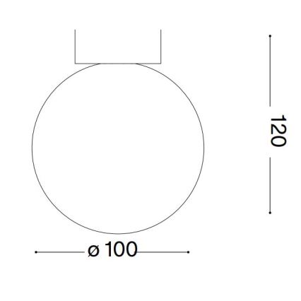 Ideal Lux - LED Stenska svetilka CARTA 1xG9/3W/230V pr. 10 cm bela