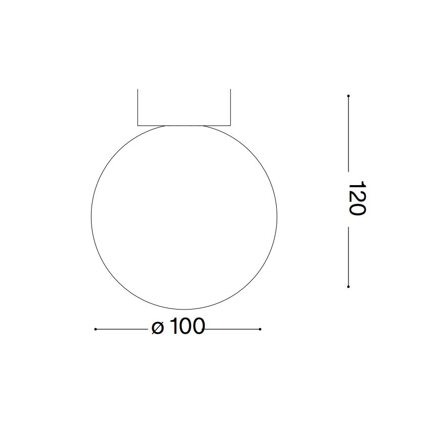 Ideal Lux - LED Stenska svetilka CARTA 1xG9/3W/230V pr. 10 cm bela
