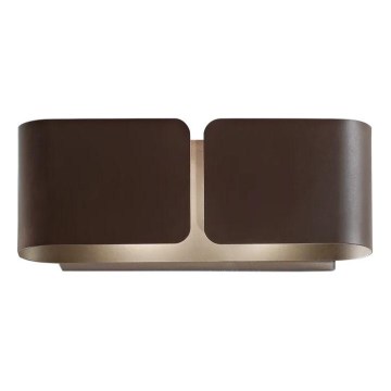 Ideal Lux - LED Stenska svetilka CLIP 2xG9/3W/230V rjava