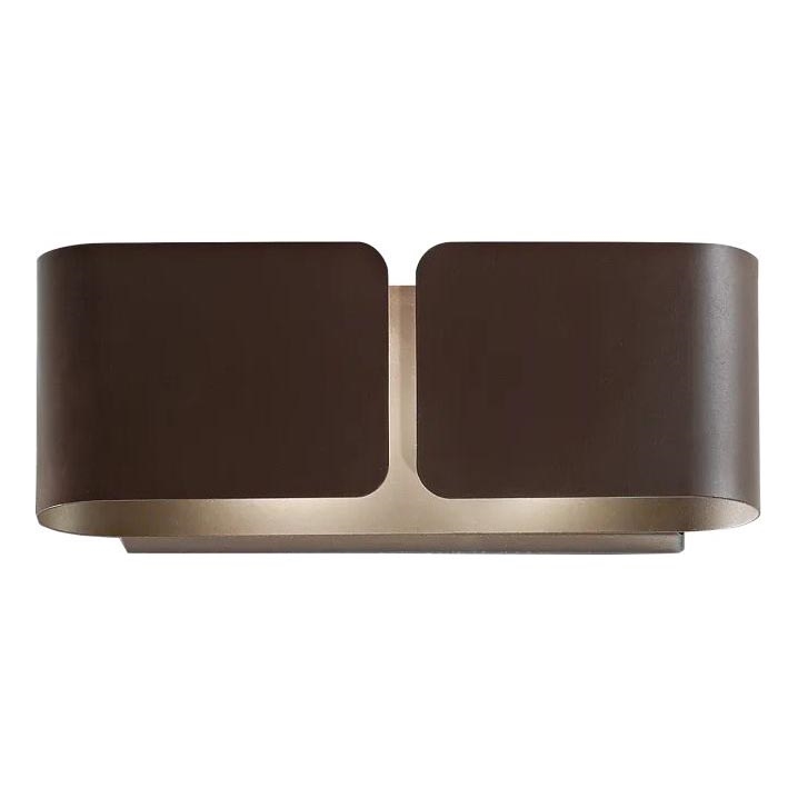 Ideal Lux - LED Stenska svetilka CLIP 2xG9/3W/230V rjava