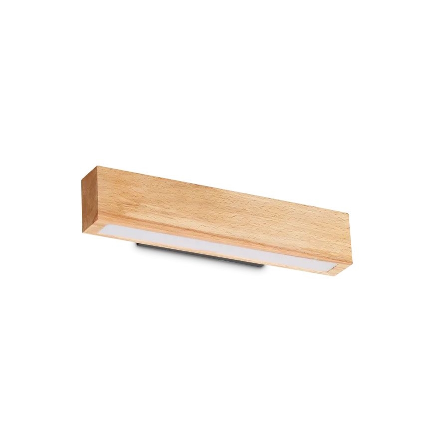 Ideal Lux - LED Stenska svetilka CRAFT LED/12W/230V CRI 90 bukev