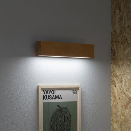 Ideal Lux - LED Stenska svetilka CRAFT LED/12W/230V CRI 90 bukev