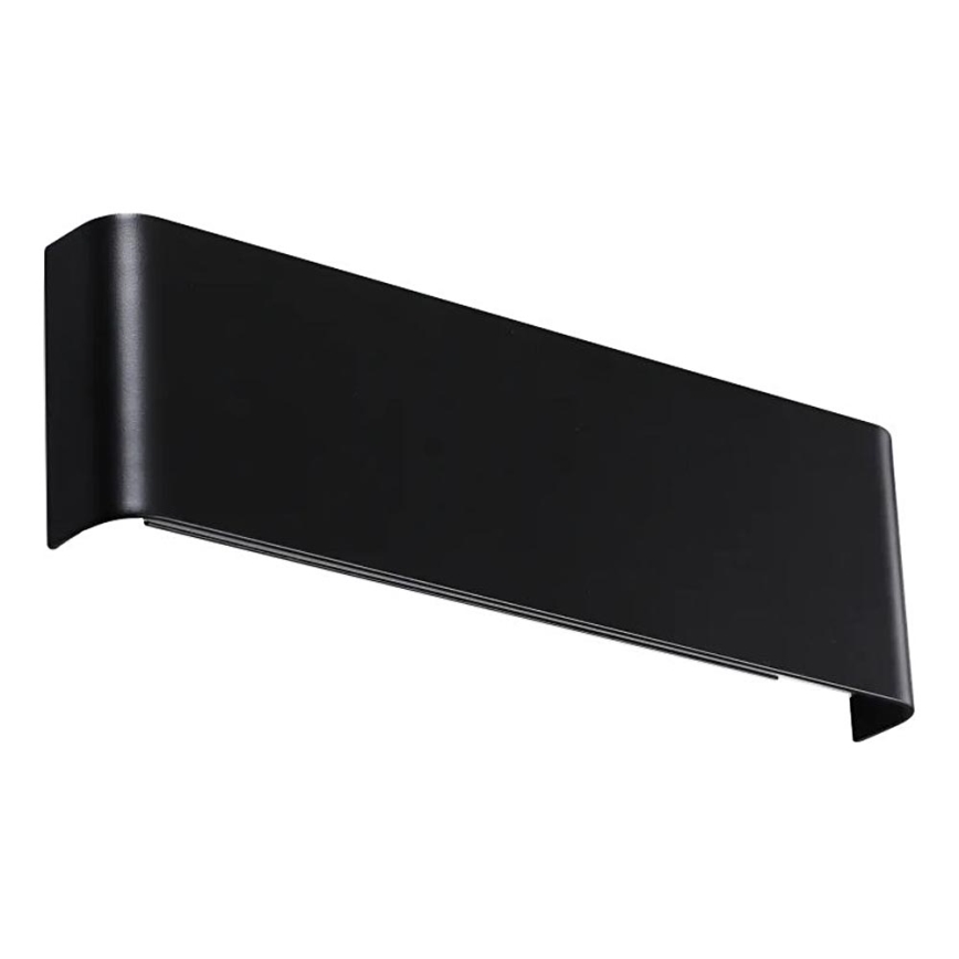 Ideal Lux - LED Stenska svetilka DELTA LED/10W/230V 4000K 30 cm CRI 90 črna