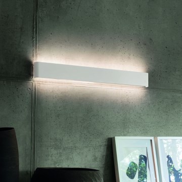 Ideal Lux - LED Stenska svetilka DELTA LED/30W/230V 3000K 83 cm CRI 90 bela
