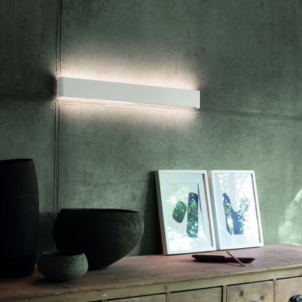 Ideal Lux - LED Stenska svetilka DELTA LED/30W/230V 3000K 83 cm CRI 90 bela