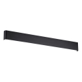 Ideal Lux - LED Stenska svetilka DELTA LED/30W/230V 3000K 83 cm CRI 90 črna