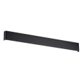 Ideal Lux - LED Stenska svetilka DELTA LED/30W/230V 4000K 83 cm CRI 90 črna