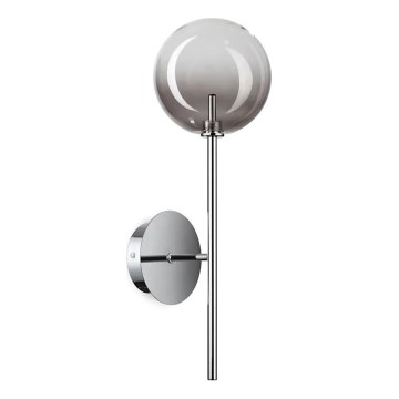 Ideal Lux - LED Stenska svetilka EQUINOXE 1xG4/2W/230V sijajni krom/dimna