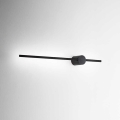Ideal Lux - LED Stenska svetilka ESSENCE LED/12W/230V 4000K 70 cm CRI 90 črna