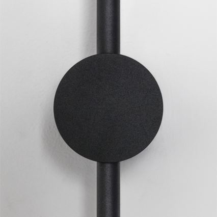 Ideal Lux - LED Stenska svetilka ESSENCE LED/12W/230V 4000K 70 cm CRI 90 črna