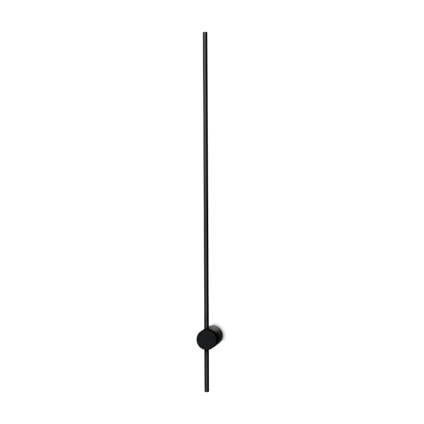 Ideal Lux - LED Stenska svetilka ESSENCE LED/19W/230V 4000K 124 cm CRI 90 črna